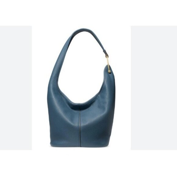 MICHAEL KORS Sonny leather medium hobo shoulder bag - Chambray Blue - Picture 1 of 10